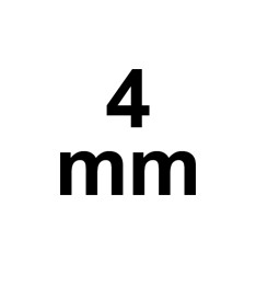 4 mm