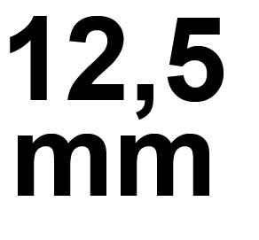 12,5 mm