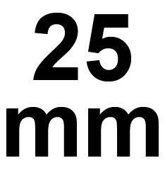 25 mm