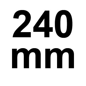 240 mm